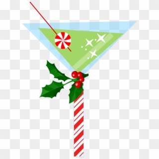 Image Transparent Download Get Tickets To Mistletoe - Christmas Martini Clip Art - Png Download