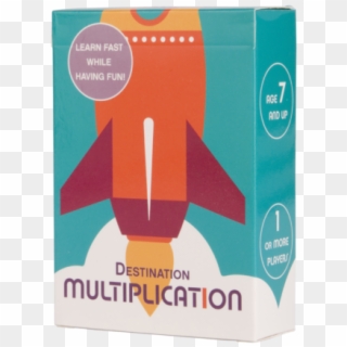 Jeu Destination Multiplication - Flyer Clipart