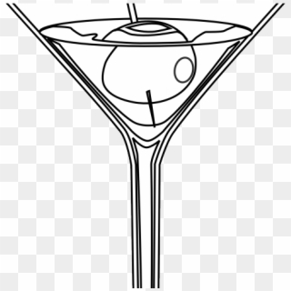 Martini Clipart Toast - Martini Glass - Png Download