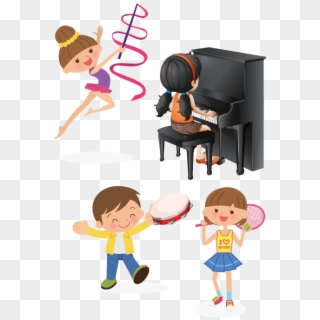Curriculum Clipart Parent Education - Piano Player Art Clip - Png Download