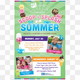 Scoop Of Summer18 Evite Clipart