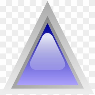 Navy Blue Triangular Background Template - Triangular Clipart