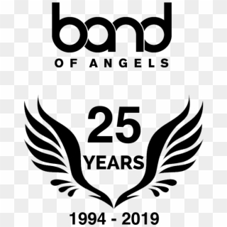 Vest Logo And Wings - Band Of Angels Clipart