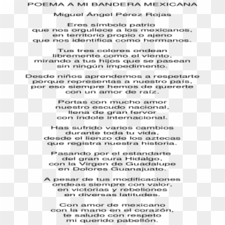 Poema Del Escudo Nacional Mexicano Clipart