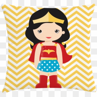 Capa De Almofada Mini Mulher Maravilha - Real Baby Wonder Woman Clipart