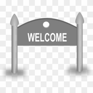 Welcome Sign Clip Art Free Clipart Welcome Sign Board - Welcome Sign Clip Art - Png Download