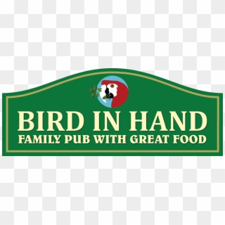 Bird In Hand Pub Logo - Sign Clipart