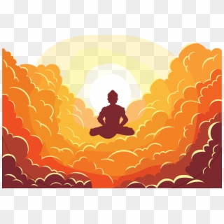 40 Buddhism Png Images, Vector Clipart Digital Art - Meditation Buddha Buddha Vector Transparent Png
