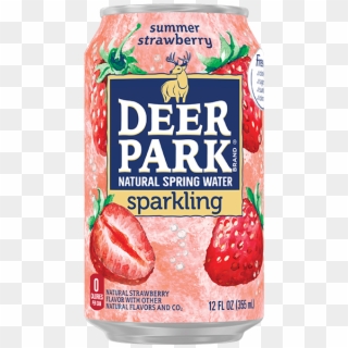 Deer Park Strawberry Sparkling Water Nutritional Facts - Carbonated Water Clipart