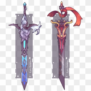 Fallen And The - Epic Soldier Sword Clipart