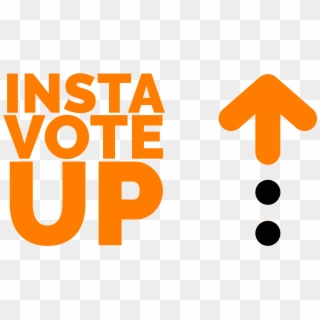 Insta Vote Up - Graphic Design Clipart