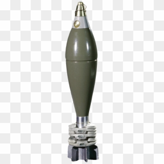81 Mm He Mortar Bomb M71 - Ammunition Clipart