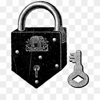 Vintage Locks And Keys Are So Pretty And Interesting - Handbag Clipart