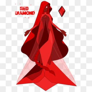 Drawn Gems Red Diamond - Red Diamond Pearl Steven Universe Clipart