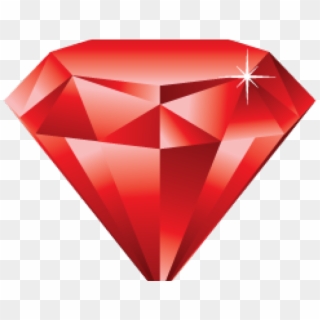 Gems Clipart Red Gem - Transparent Background Ruby Clipart - Png Download