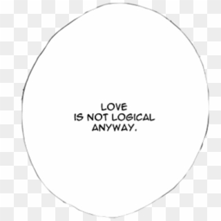 #love #manga #speech #aesthetic #anime #speechbubble - Circle Clipart
