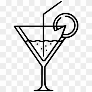 Cocktail Martini Comments - Wine Glass Clipart