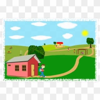Fondo-paisaje Clipart