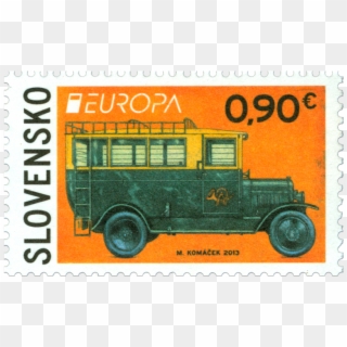Postal Vehicle Postage Stamp Design Siderography - Postage Stamp Clipart