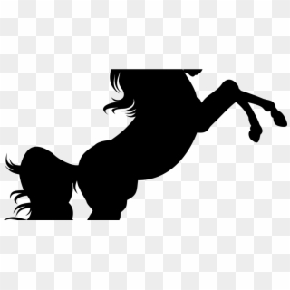 Horse On Two Feet Clipart