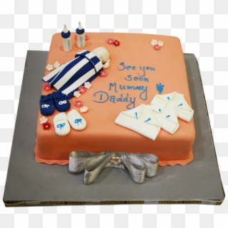 Baby Shower Cake - Birthday Cake Clipart