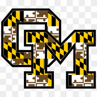 Owings Mills High School - Maryland State Flag Clipart