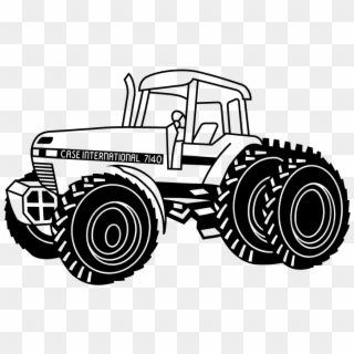 Drawing Tractors Bar On - Tractor Clipart