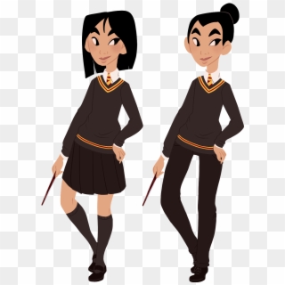 Disney In Hogwarts Mulan / Ping Gryffindor By Decapitated-kittens - Mulan And Ping Clipart