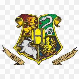 Logo Hogwarts Vector Cdr & Png Hd - High Resolution Hogwarts Logo Clipart