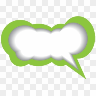 Free Png Download Speech Bubble Green White Clipart - Speech Bubble Green Png Transparent Png