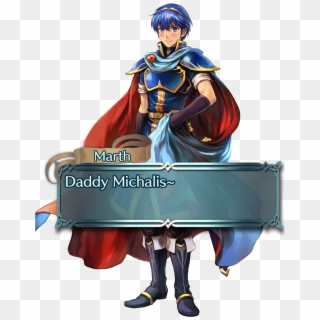 Can I Get Blushing Marth Saying, "daddy Michalis~" - Marth Fire Emblem Heroes Clipart