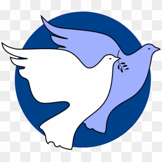 Dove Peace Unity - Abs Rowland School Varanasi Clipart