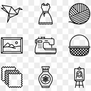 Handcraft - Hobbies Icon Png Clipart
