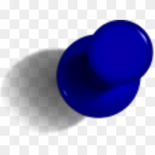 Report Abuse - Blue Push Pin Png Clipart