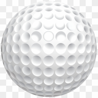 Golf Ball Vector Clipart - Golf Ball Vector Png Transparent Png