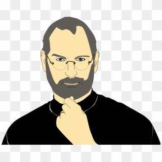 This Free Icons Png Design Of Steve Jobs Portrait Clipart