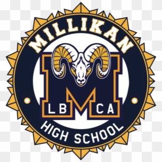 Millikan Rams - Millikan High School Long Beach Logo Clipart
