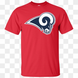 Los Angeles Rams Logo Football Men's T-shirt - Shirt Clipart