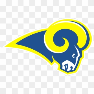 The Lakeside Rams And The Hot Springs Trojans Are All - Rams Blue And Yellow Logo Clipart