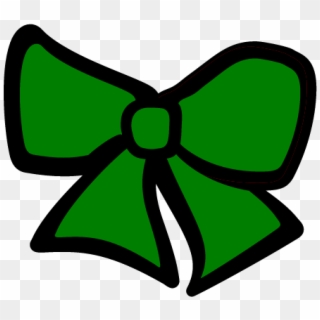 Green Cheer Bow Image - Cheer Bow Clipart Green - Png Download