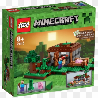 The First Night - Minecraft Lego The First Night Clipart