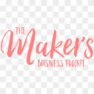 The Maker's Business Toolkit - Calligraphy Clipart
