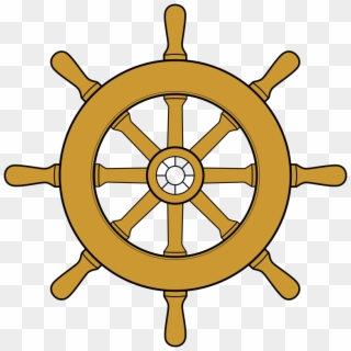 Wheel Of Dharma Png Transparent Images - Ship Steering Wheel Clipart