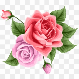 Free Png Download Rose Decoration Clipart Png Photo - Clip Art Transparent Png