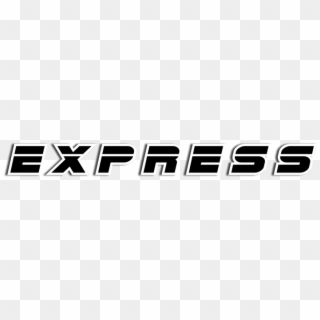 Express - Black-and-white Clipart
