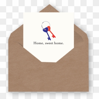 Kraft Envelope-new Home - Envelope Clipart