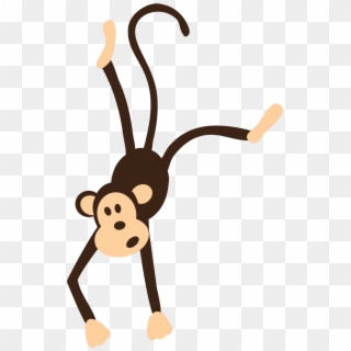 Monkey Circus Png Image - Hanging Cartoon Monkey Png Clipart