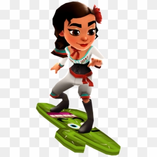 April - Subway Surfers Characters Clipart