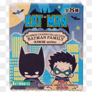 Batman Family Rubber Charm Blind Box - Rubber Charm Collection Batman Clipart