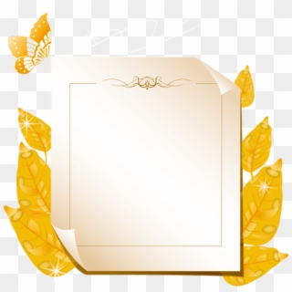 Free Png Download Autumn Leaves Blank Clipart Png Photo - Paper Transparent Png